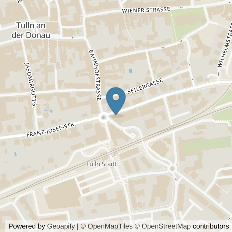 Map: location of Mrs.Sporty Tulln in Tulln an der Donau
