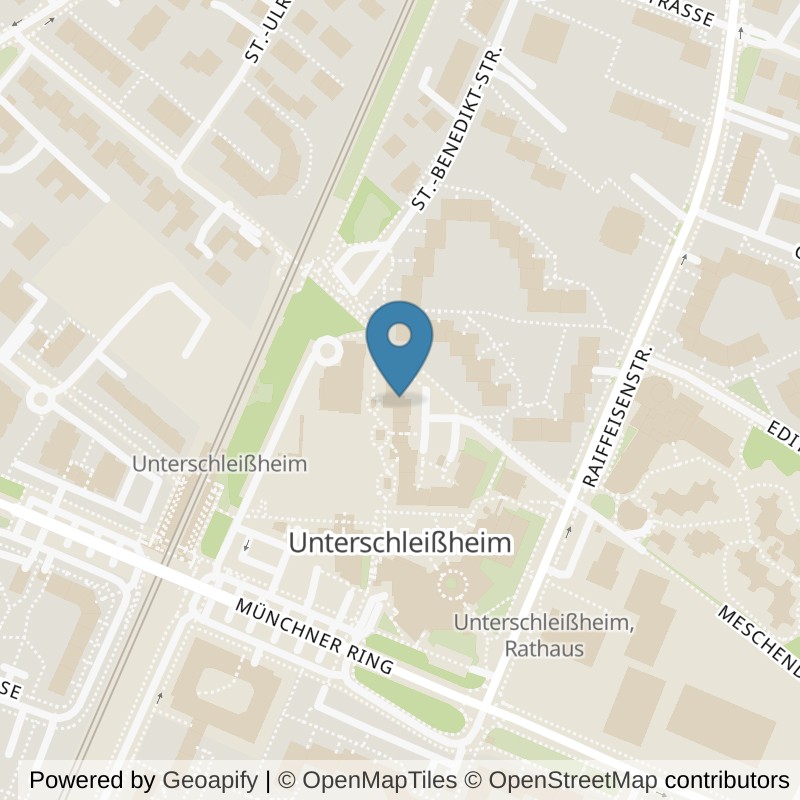 Map: location of Mrs.Sporty Club Unterschleißheim in Unterschleißheim