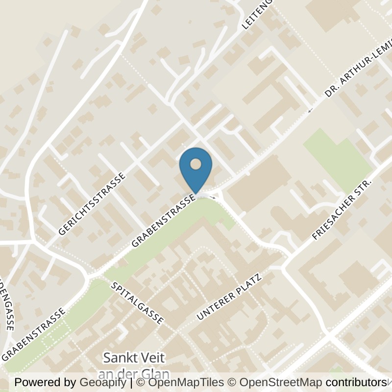 Map: location of MsPossible Frauenfitnessstudio in St. Veit an der Glan