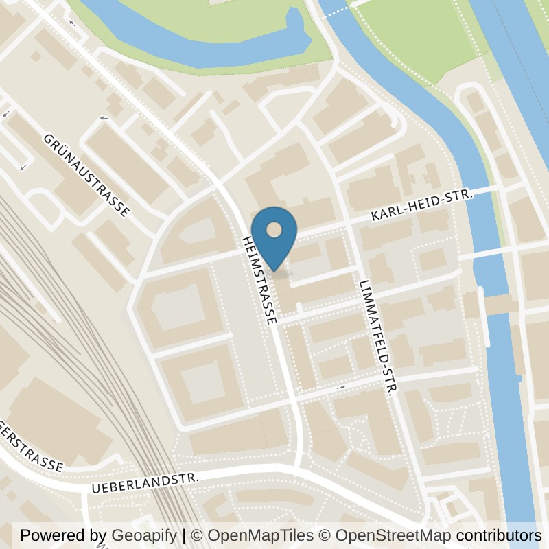 Map: location of My Body Space in Dietikon
