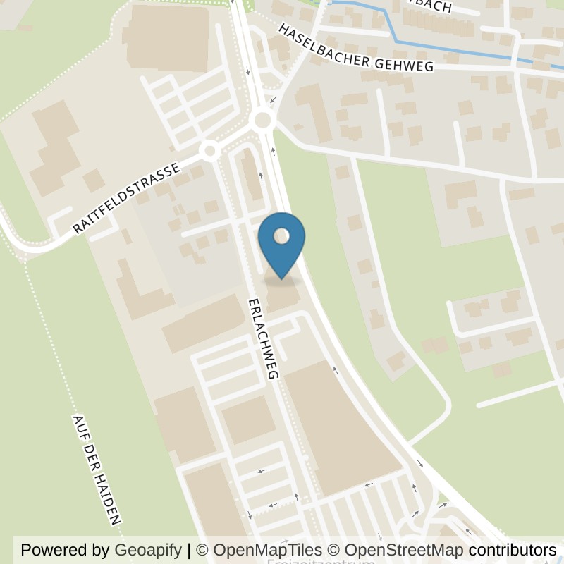 Map: location of myfitness Braunau in Braunau am Inn