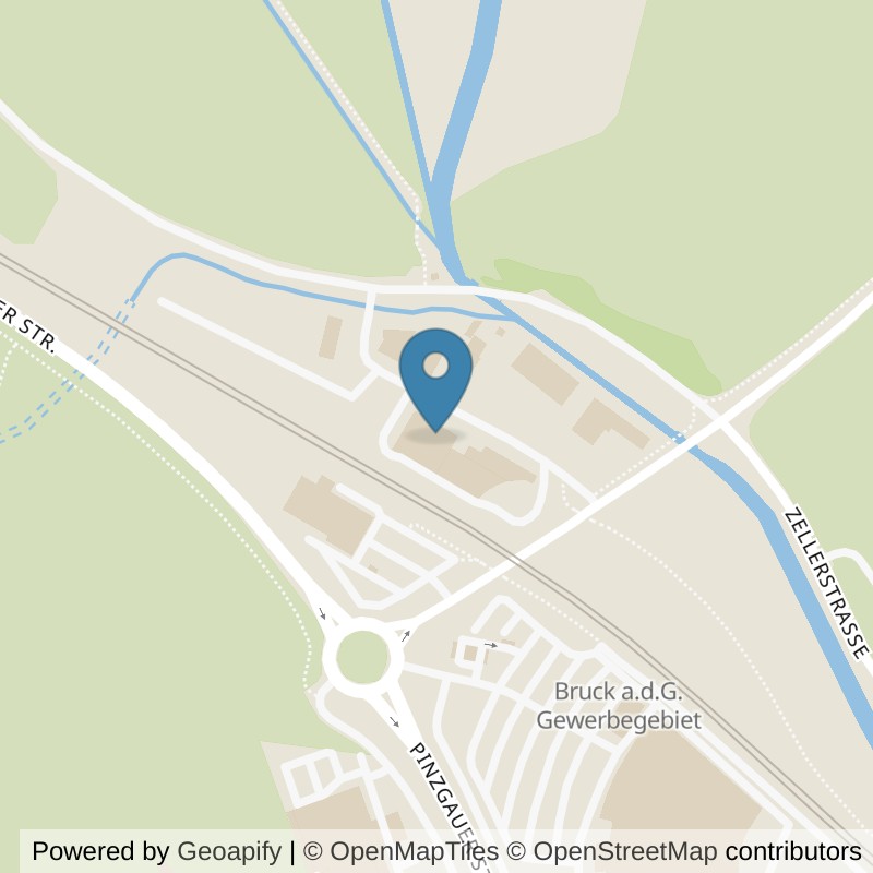 Map: location of MYGYM Bruck in Bruck an der Großglocknerstraße