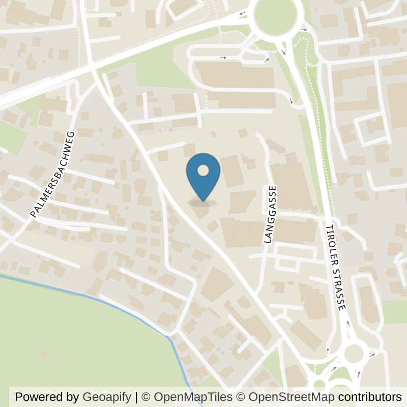 Map: location of MYGYM Imst in Gemeinde Imst