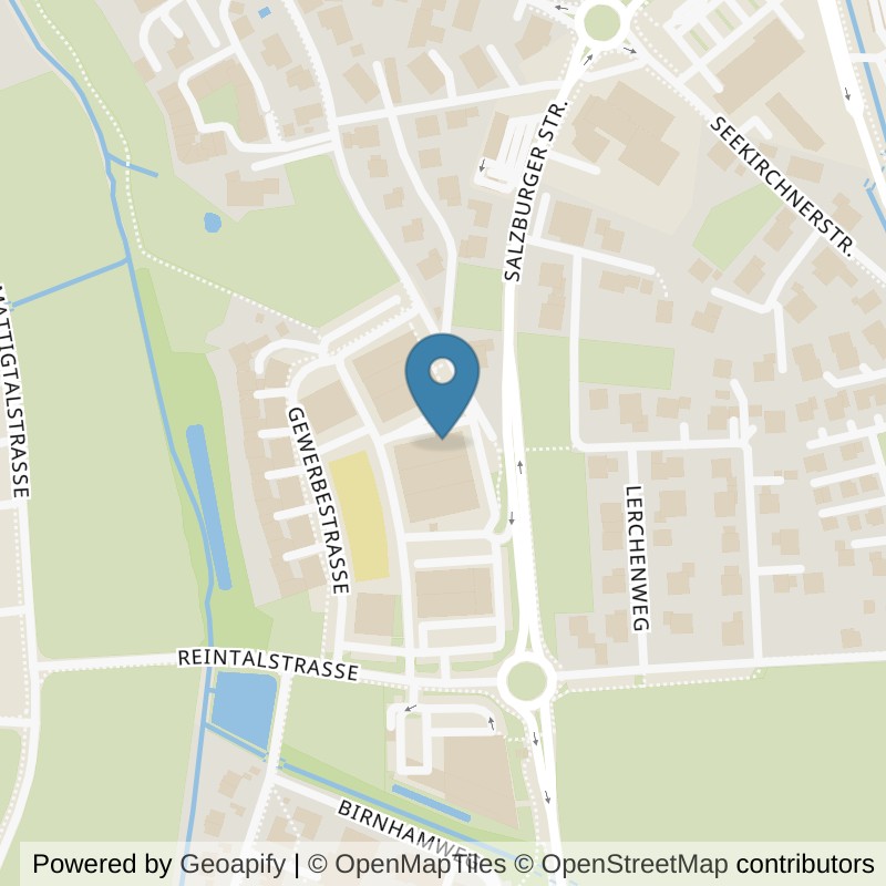 Map: location of MYGYM Obertrum in Obertrum am See