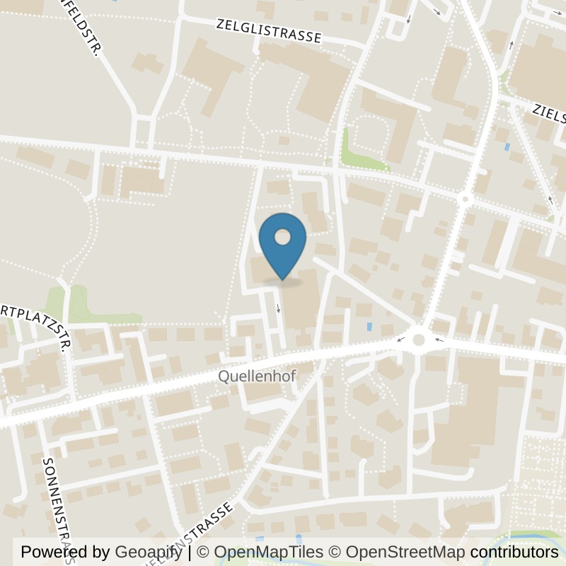 Map: location of Natural Premium Training AG in Amriswil