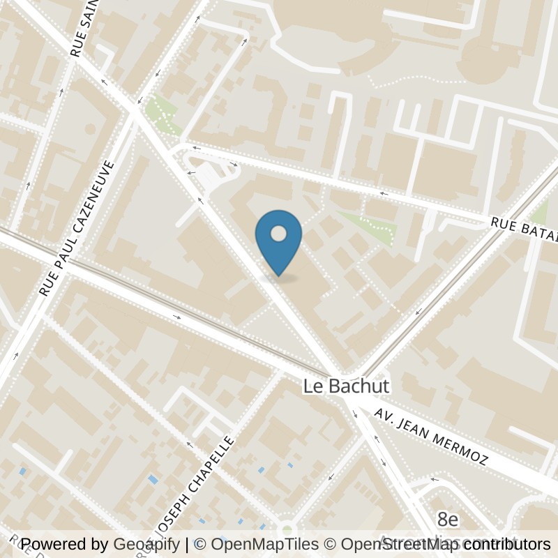 Map: location of Neoness Lyon-Mairie Du 8Ème in Lyon