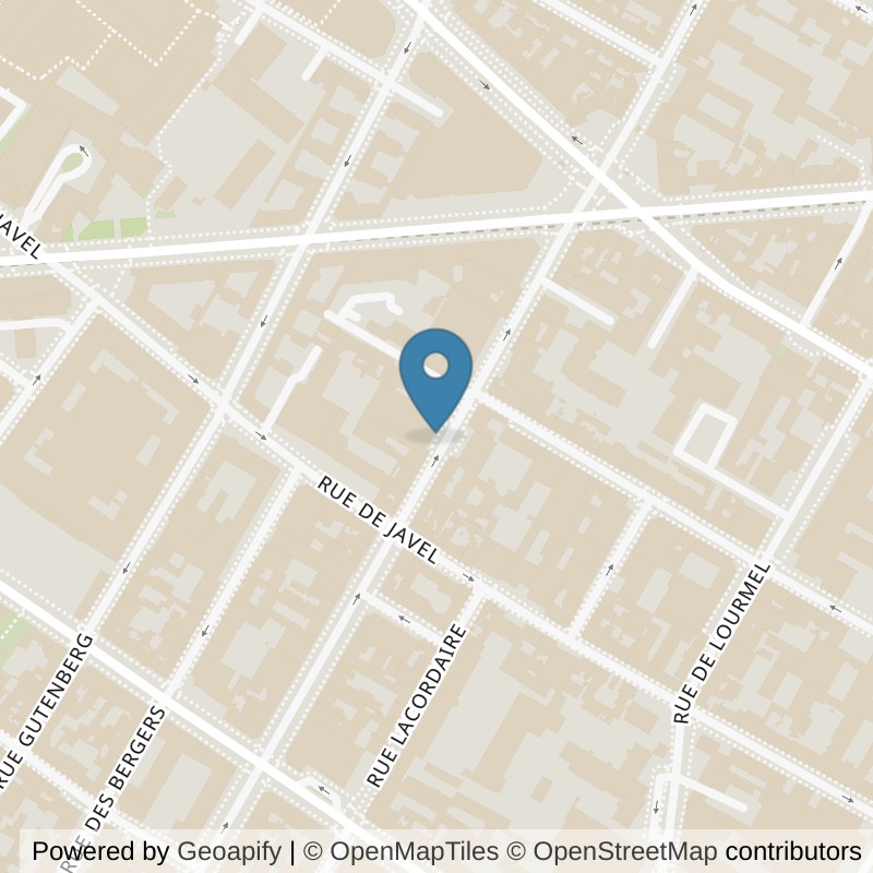 Map: location of Neoness Paris 15 Beaugrenelle in Paris