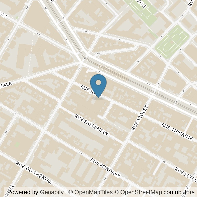 Map: location of Neoness Paris 15 La Motte-Picquet in Paris