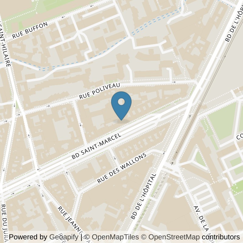 Map: location of Neoness Paris 5 Austerlitz in Paris