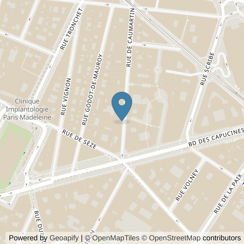 Map: location of Neoness Paris 9 Madeleine in Paris