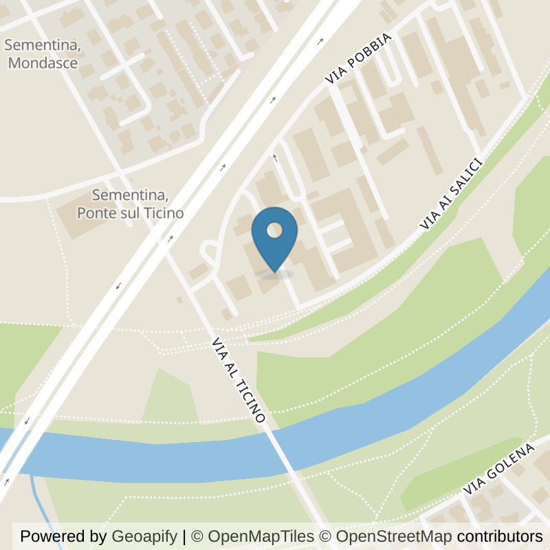 Map: location of New Centro Fitness in Sementina