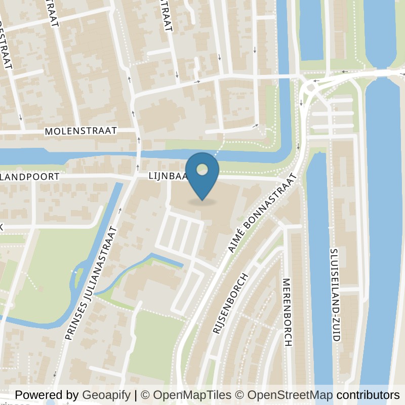 Map: location of Newstyle Healthcenters Newstyle Vianen in CB Vianen