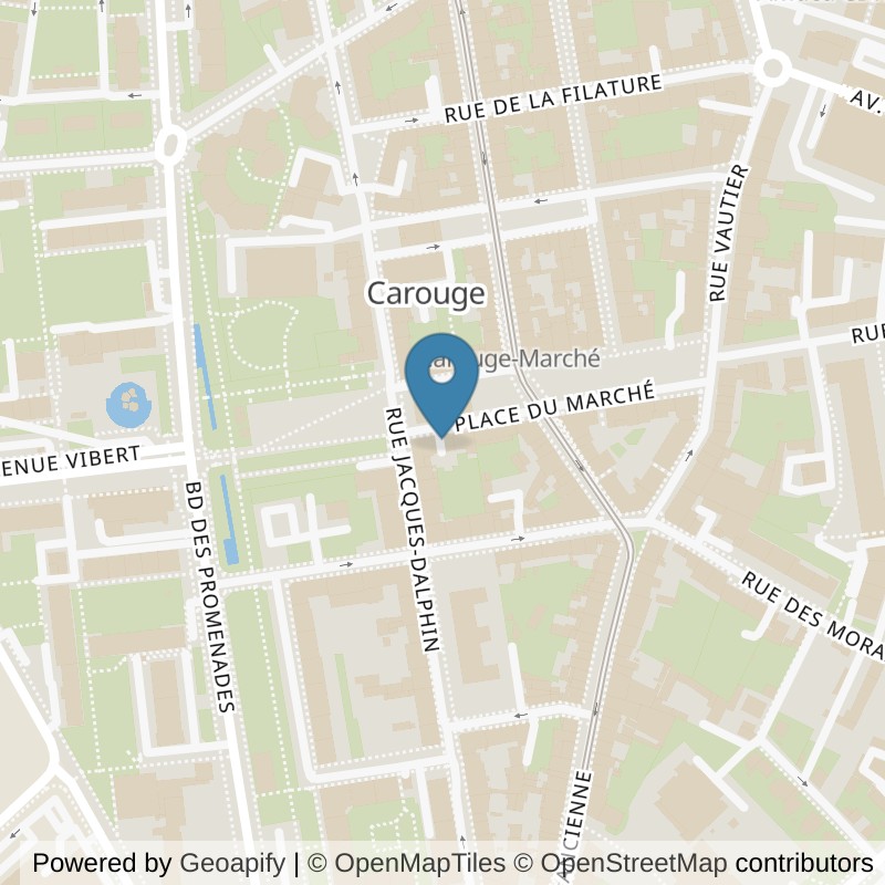 Map: location of NicojakCoaching in Carouge