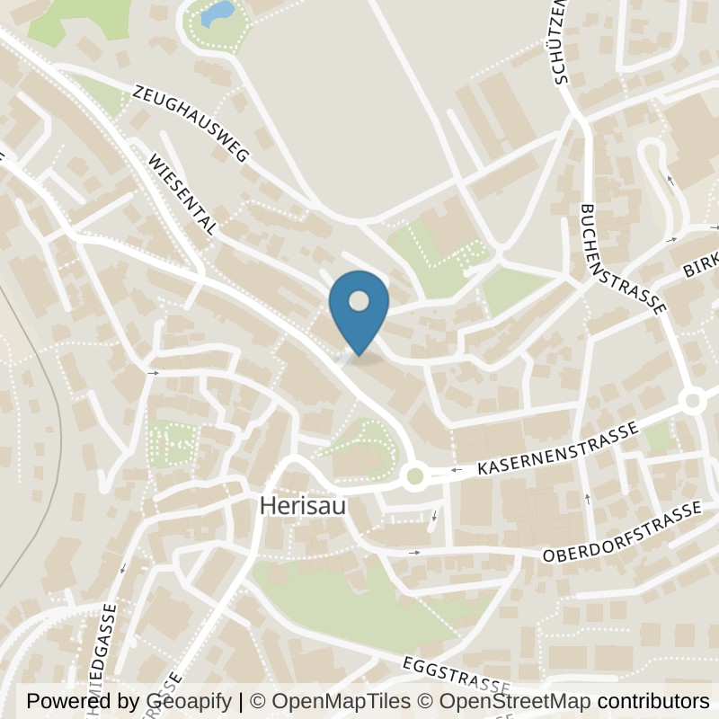 Map: location of NO LIMIT Fitness-Center in Herisau