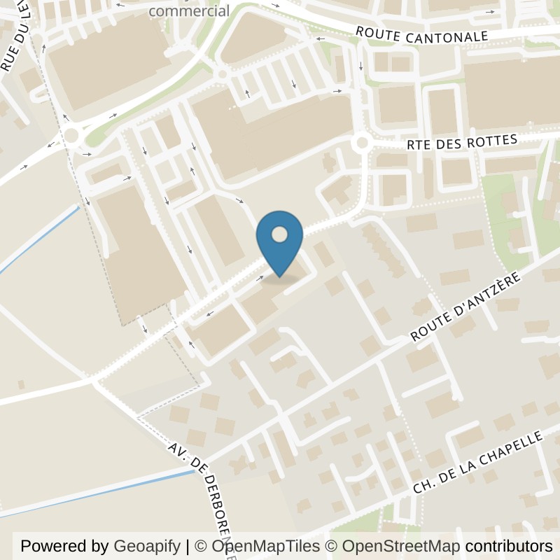Map: location of NonStop Gym Conthey in Conthey