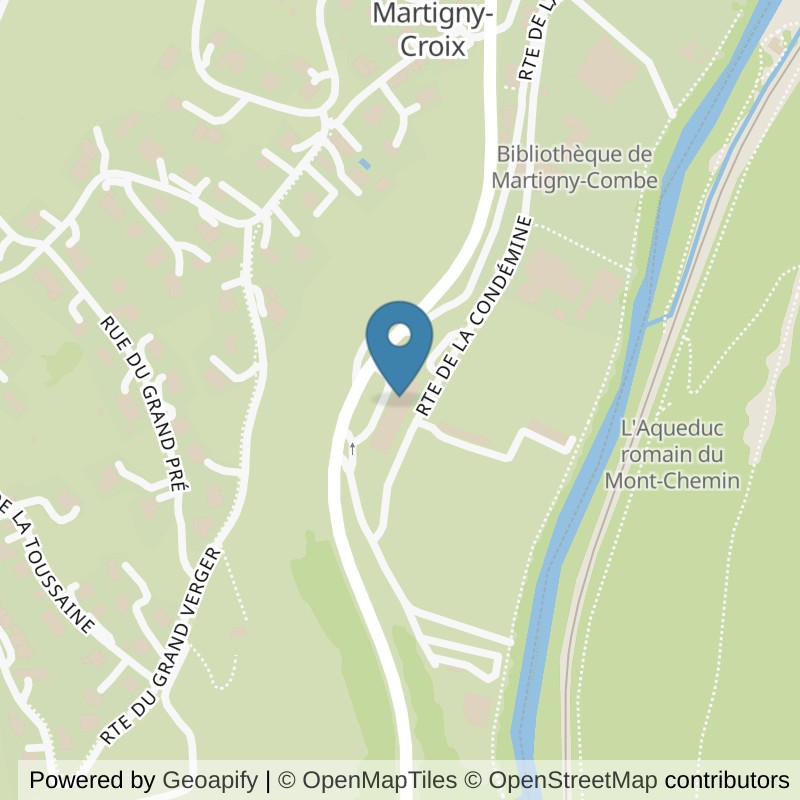 Map: location of NonStop Gym Martigny in Martigny-Combe