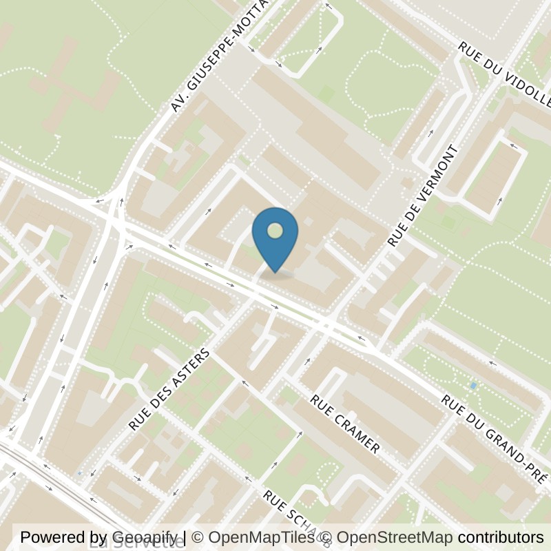 Map: location of NonStop Gym Servette in Genève