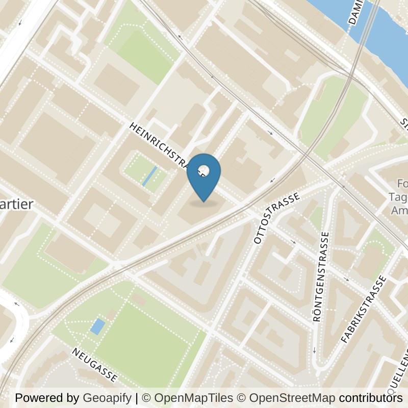 Map: location of NonStop Gym Viadukt in Zürich