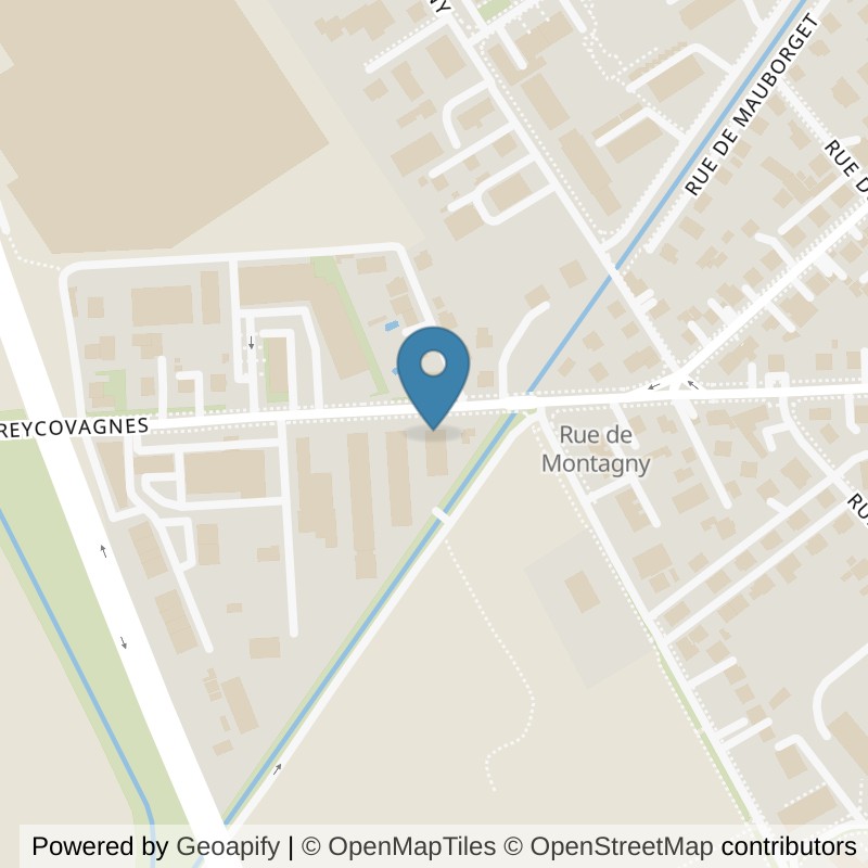 Map: location of NonStop Gym Yverdon in Yverdon-les-Bains