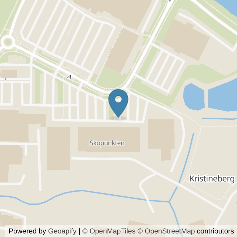 Map: location of Nordic Wellness Halmstad Flygstaden in Halmstad