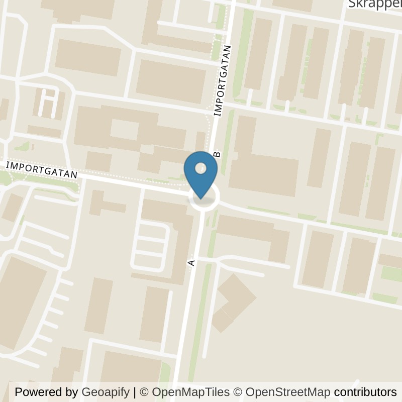 Map: location of Nordic Wellness Göteborg Stigs Center in Hisings Backa