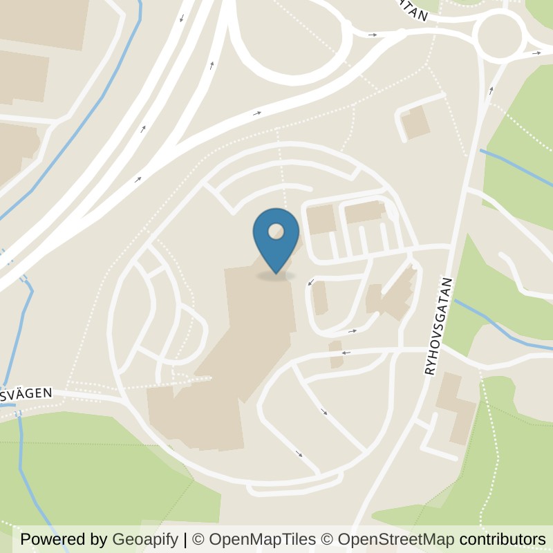 Map: location of Nordic Wellness Jönköping Navet in Jönköping
