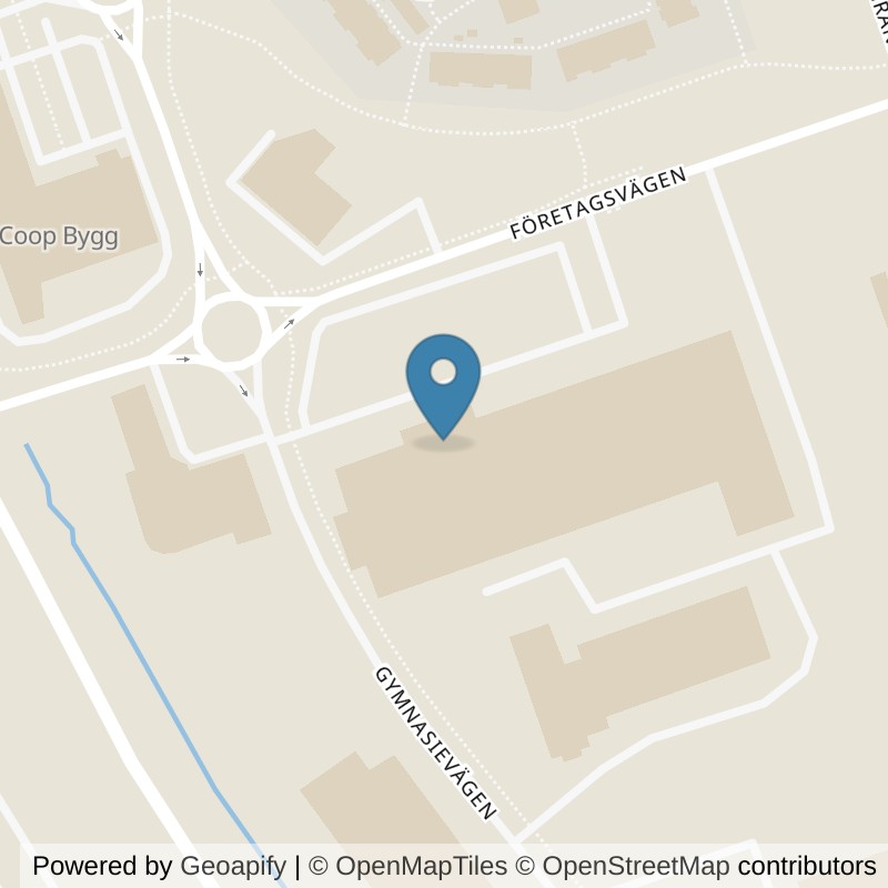 Map: location of Nordic Wellness Skellefteå Anderstorp in Skellefteå