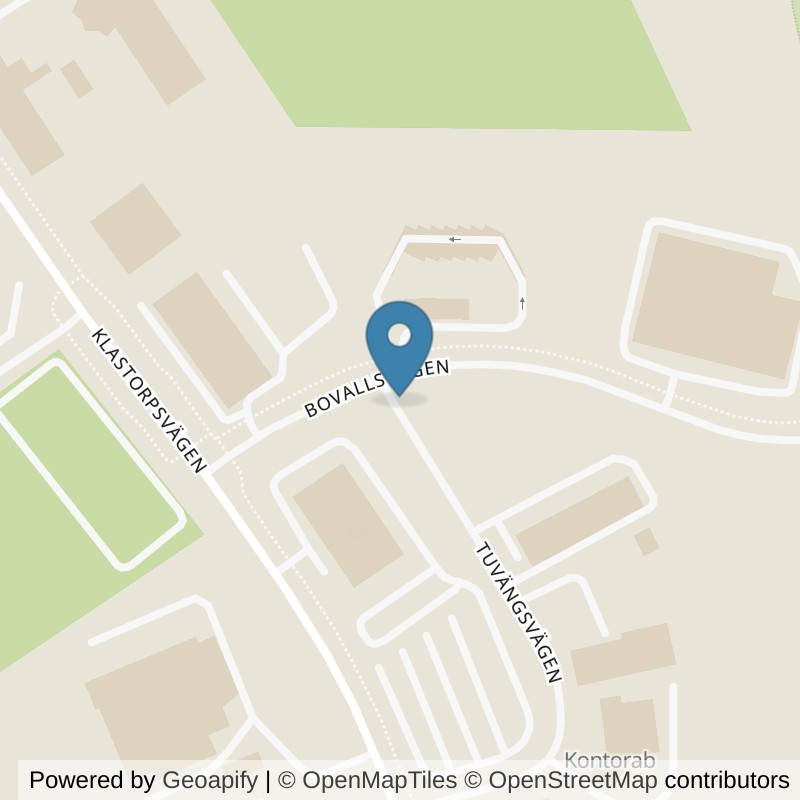 Map: location of Nordic Wellness Södertälje Moraberg in Södertälje