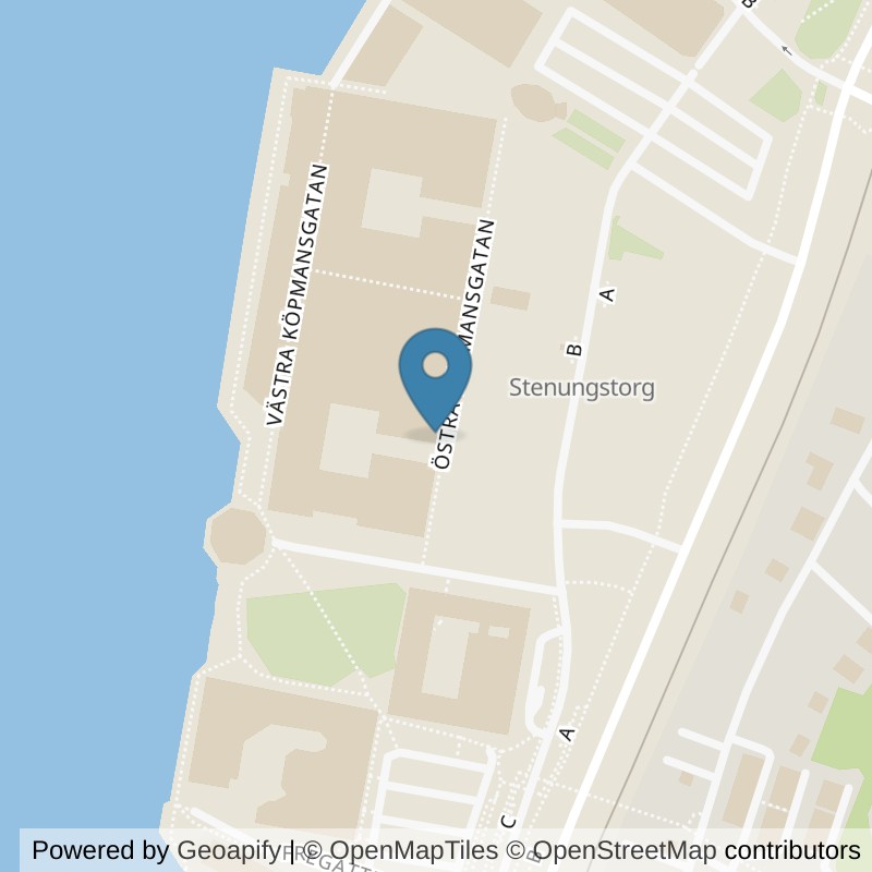 Map: location of Nordic Wellness Stenungsund City in Stenungsund