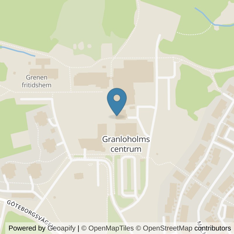 Map: location of Nordic Wellness Sundsvall Varbergsvägen in Sundsvall