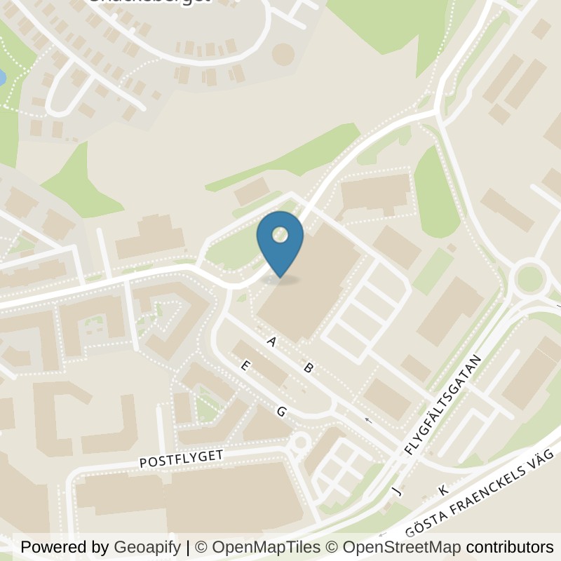 Map: location of Nordic Wellness Torslanda Amhult in Torslanda