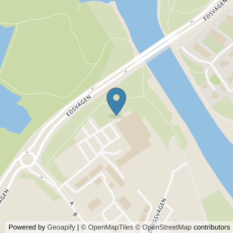 Map: location of Nordic Wellness Vänersborg Quality in Vänersborg