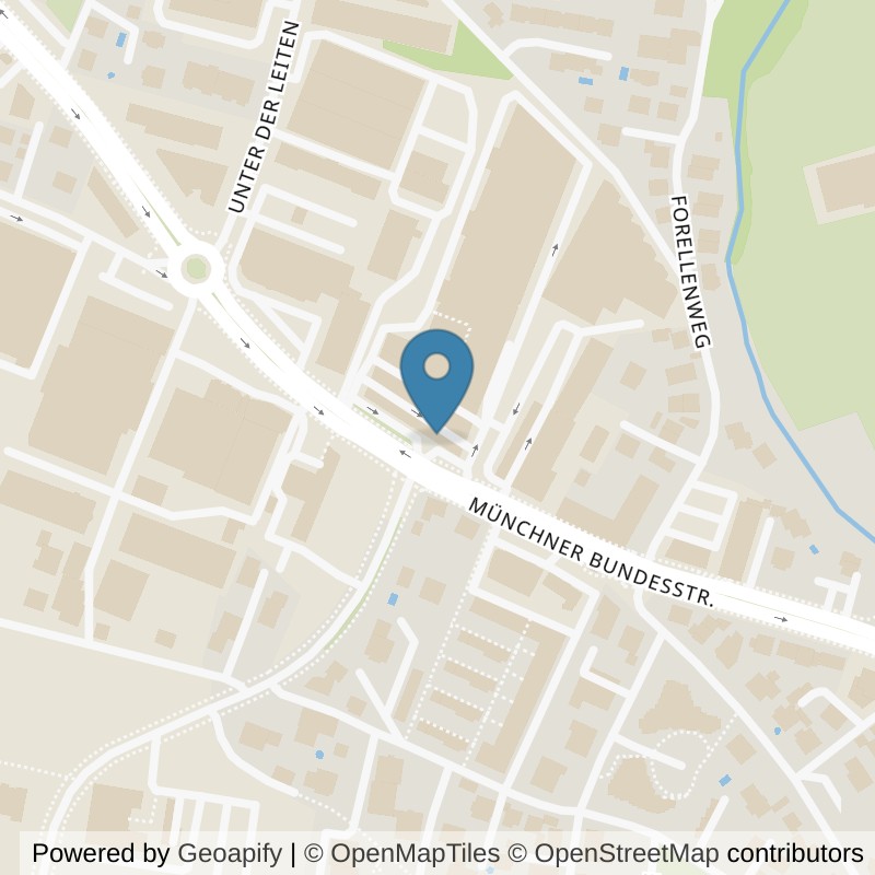 Map: location of Now Fit Salzburg in Salzburg
