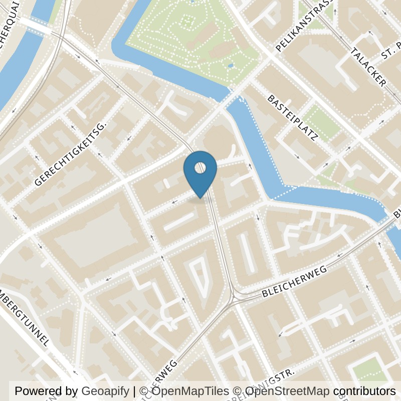 Map: location of NOW Fitness in Zürich
