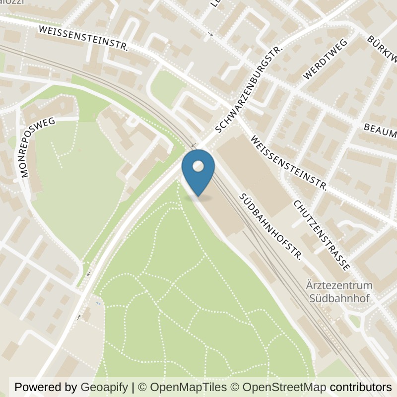 Map: location of NRG GYM Bern City in Bern
