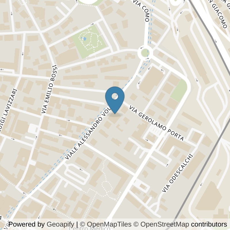 Map: location of Obiettivo Salute Chiasso in Chiasso