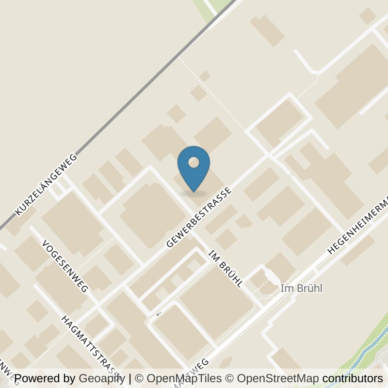 Map: location of Old School Gym 24 in Allschwil