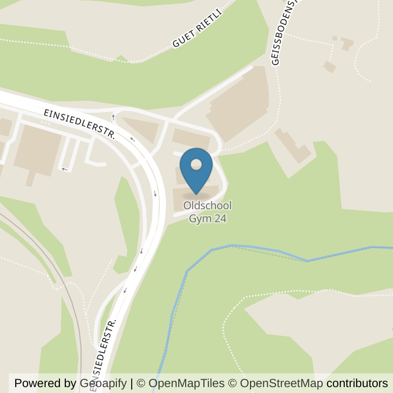Map: location of Old School Gym 24 in Schindellegi