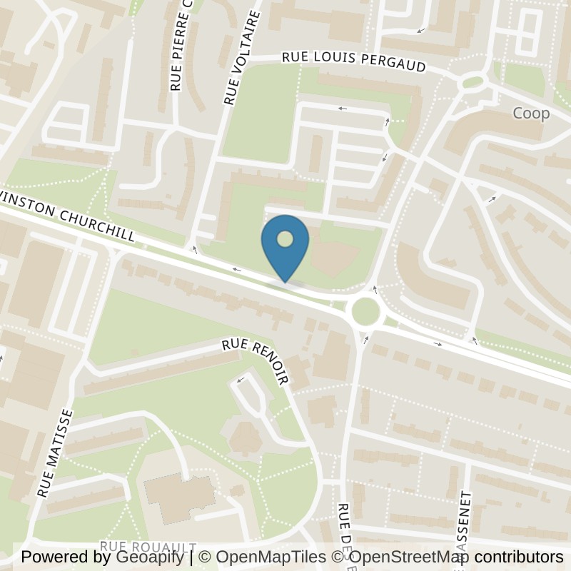 Map: location of ON AIR Fitness Arras in Arras