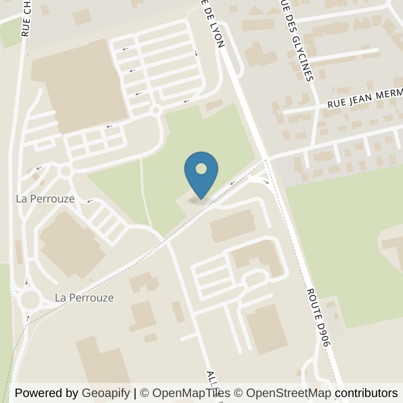 Map: location of ON AIR Fitness Chalon-sur-Saône in Lux