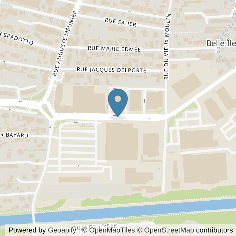 Map: location of ON AIR Fitness Chelles in Chelles