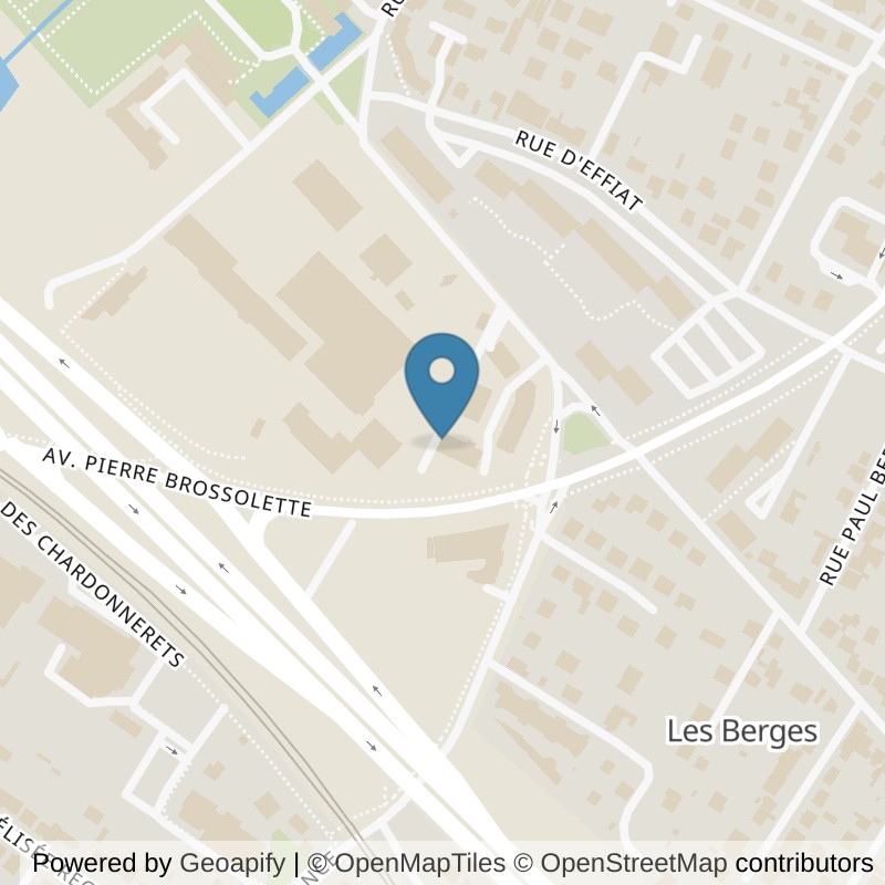 Map: location of ON AIR Fitness Chilly-Mazarin in Chilly-Mazarin