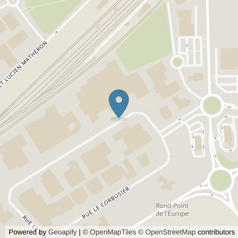 Map: location of ON AIR Fitness Goussainville in Goussainville