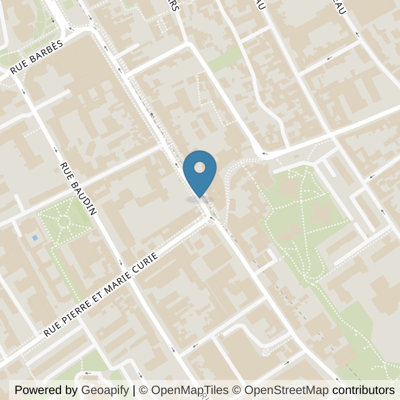 Map: location of ON AIR Fitness Ivry-sur-Seine in Ivry-Sur-Seine