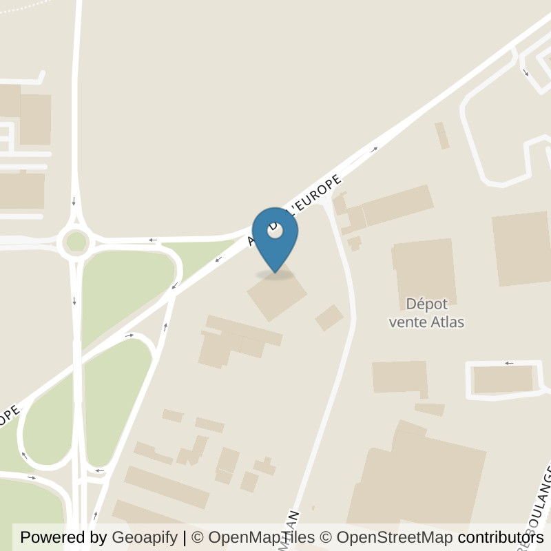 Map: location of ON AIR Fitness Lempdes in Lempdes