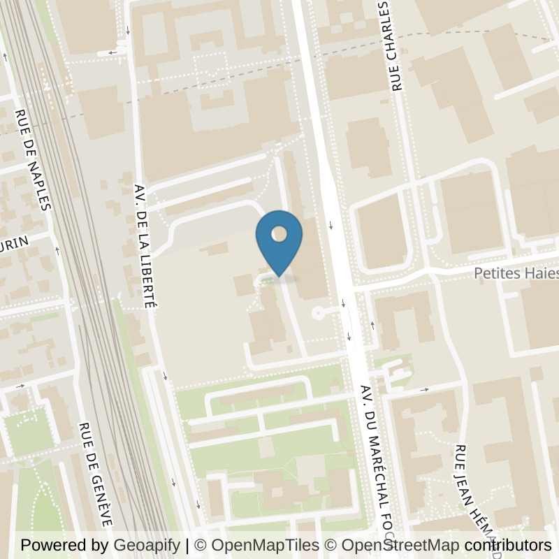 Map: location of ON AIR Fitness Maisons-Alfort in Maisons-Alfort