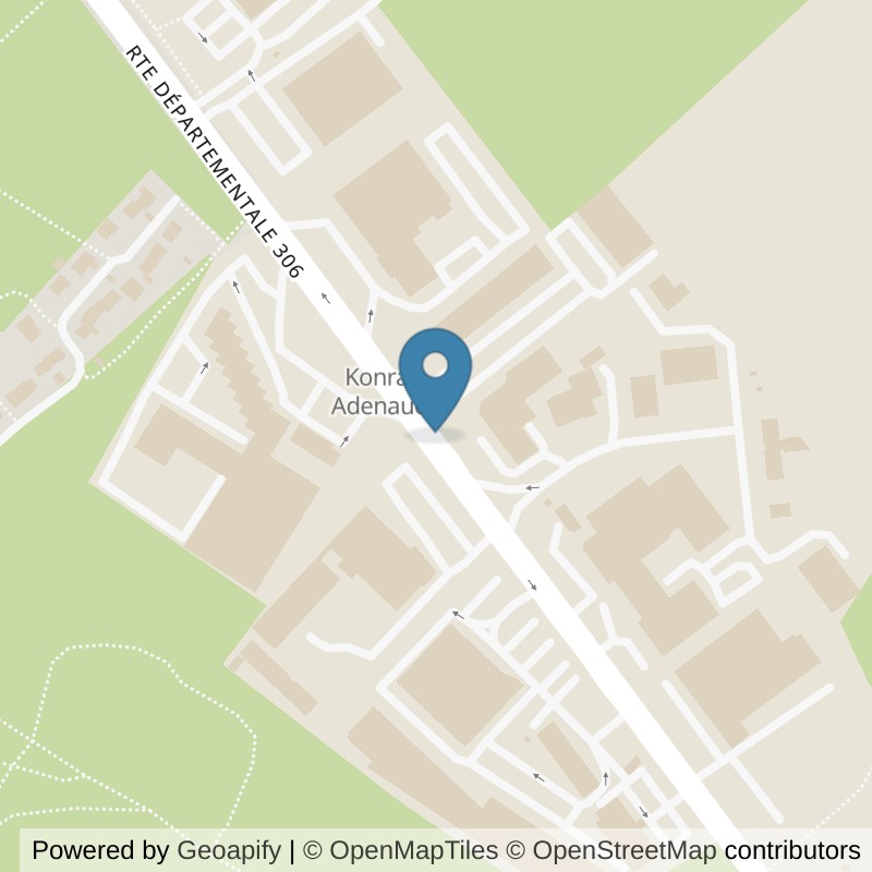 Map: location of ON AIR Fitness Melun in Vert-Saint-Denis