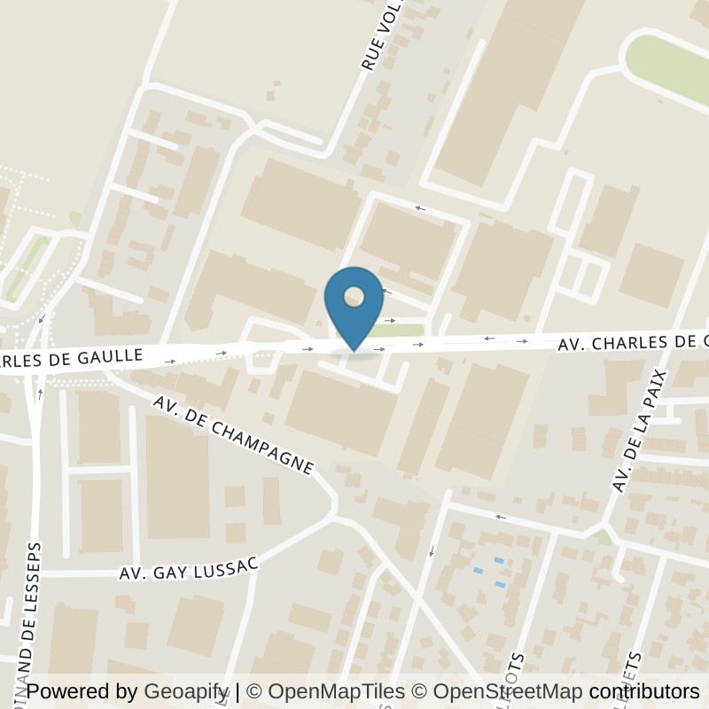 Map: location of ON AIR Fitness Morangis in Morangis