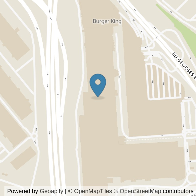 Map: location of ON AIR Fitness O&rsquo;Parinor in Aulnay-sous-Bois