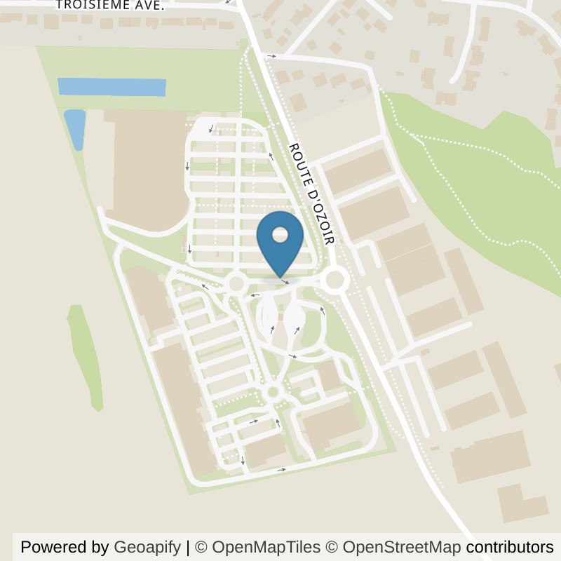 Map: location of ON AIR Fitness Roissy-en-Brie in Roissy-en-Brie